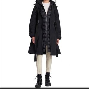 Moncler Batz 3-in-1 Puffer Nylon Trench Coat